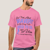 Esophageal Cancer Battle T-shirt (Voorkant)