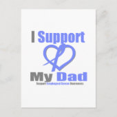 Esophageal Cancer I Support Dad Briefkaart (Voorkant)
