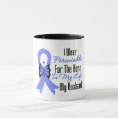 Esophageal Cancer Ribbon Hero My Husband Mok (Midden)