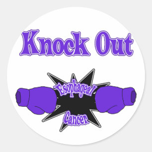 Esophageal Cancer Ronde Sticker
