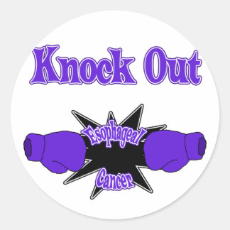 Esophageal Cancer Ronde Sticker