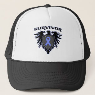 Esophageal Cancer Survivor Crest Trucker Pet