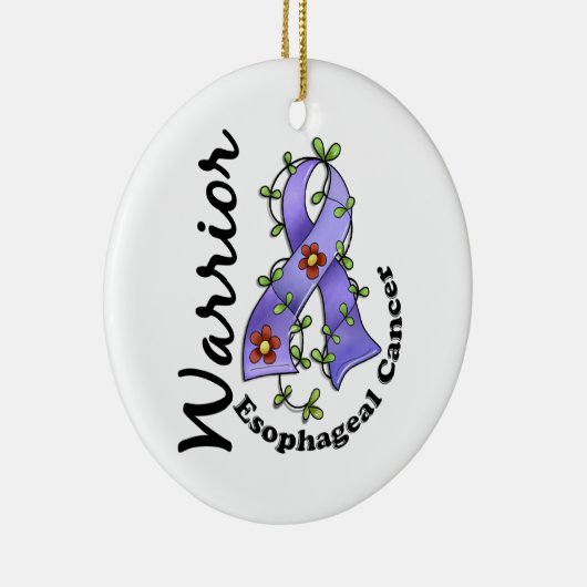 Esophageal Cancer Warrior 15 Keramisch Ornament (Rechts)