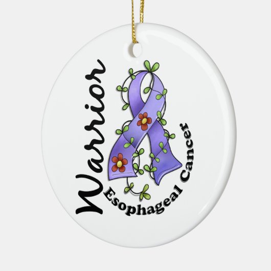 Esophageal Cancer Warrior 15 Keramisch Ornament (Links)
