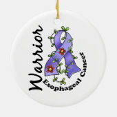 Esophageal Cancer Warrior 15 Keramisch Ornament (Achterkant)