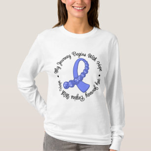 Esophageal-kanker Mijn reis begint met hoop T-shirt
