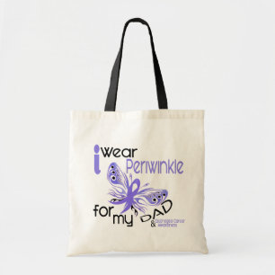 Esophageale kanker Ik DRAAG PERIWINKLE VOOR MIJN D Tote Bag