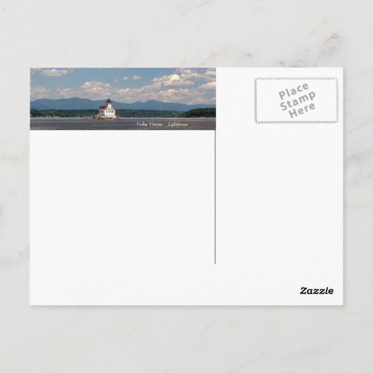 Esopus Lighthouse Briefkaart (Achterkant)