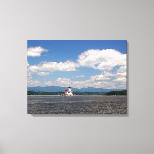 Esopus Lighthouse Canvas Afdruk (Voorkant)