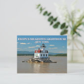 Esopus Meadows Lighthouse, Briefkaart van New York (Staand voorkant)