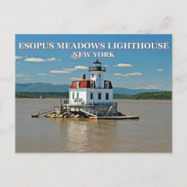 Esopus Meadows Lighthouse, Briefkaart van New York