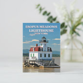 Esopus Meadows Lighthouse, Briefkaart van New York (Staand voorkant)