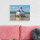 Esopus Meadows Lighthouse, New York Canvas Print (Insitu (Woonkamer))