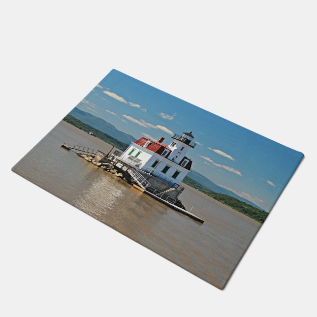 Esopus Meadows Lighthouse, New York door Mat (Schuin)
