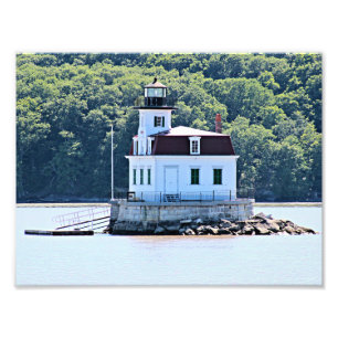Esopus Meadows Lighthouse, New York Foto Afdruk