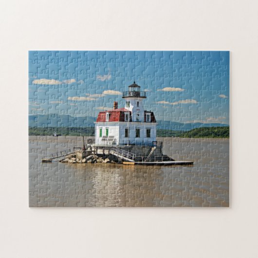 Esopus Meadows Lighthouse, New York Jigzaag Puzzle Legpuzzel (Horizontaal)