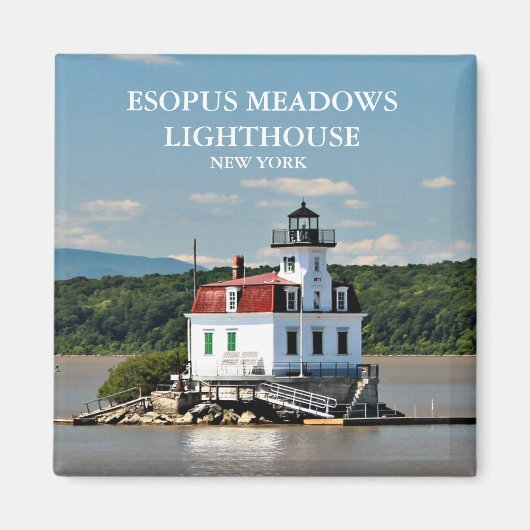 Esopus Meadows Lighthouse, New York Magnet (Voorkant)