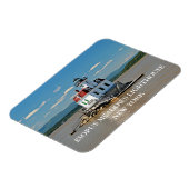Esopus Meadows Lighthouse, New York Photo Magnet Magneet (Linkerzijde)