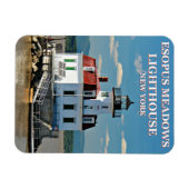 Esopus Meadows Lighthouse, New York Photo Magnet Magneet (Horizontaal)
