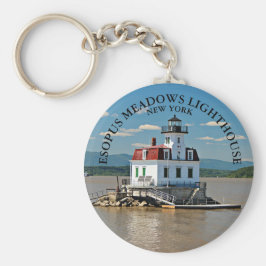 Esopus Meadows Lighthouse, New York Sleutelhanger