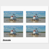 Esopus Meadows Lighthouse, New York Stickers (Vel)