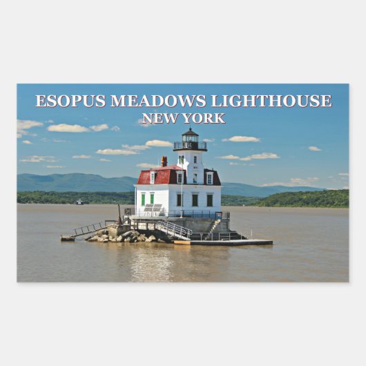 Esopus Meadows Lighthouse, New York Stickers (Voorkant)