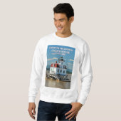 Esopus Meadows Lighthouse, New York Sweatshirt (Voorkant volledig)