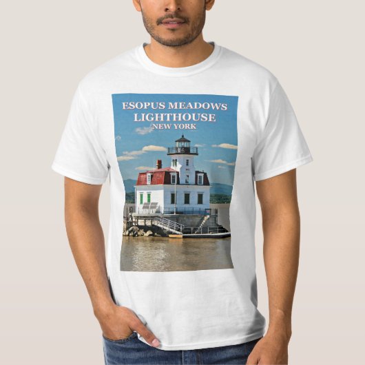 Esopus Meadows Lighthouse, New York T-Shirt (Voorkant)