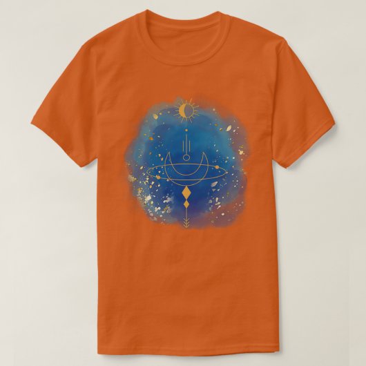 Esoteric Blue Moon T-shirt (Design voorkant)