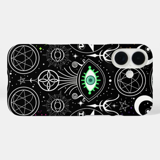 Esoteric Case-Mate iPhone Case (Achterkant (horizontaal))