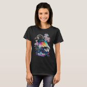 Esoteric Duck Crystals Cute Illustration  1 T-shirt (Voorkant volledig)