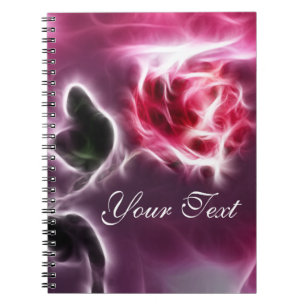 Esoteric Fantasy Pink Rose Notitieboek