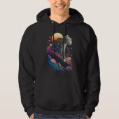 Esoteric Leopard Crystals Cute Illustration 3 Hoodie (Voorkant)