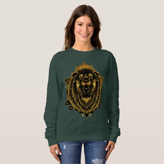 Esoteric Lion Sweatshirt (Voorkant volledig)