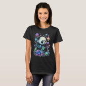Esoteric Panda Crystals Cute Illustration  1 T-shirt (Voorkant volledig)