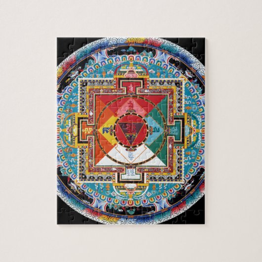 ESOTERIC RADIANT MANDALA LEGPUZZEL (Verticaal)