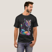 Esoteric Tiger Crystals Cute Illustration 1 T-shirt (Voorkant volledig)