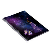 Esoteric Witchcraft Magick Paars Gift for Witch Notitieboek (Rechterzijde)