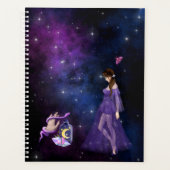 Esoteric Witchcraft Magick Paars Gift for Witch Planner (Voorkant)