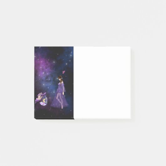 Esoteric Witchcraft Magick Paars Gift for Witch Post-it® Notes (Voorkant)