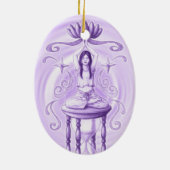 Esoterisch Keramisch Ornament (Achterkant)