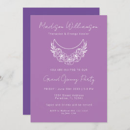 Esoterisch Psychisch Modern Moon Business Event Kaart