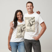 Esoterische Hemelse Oude Piramide T-shirt (Unisex)