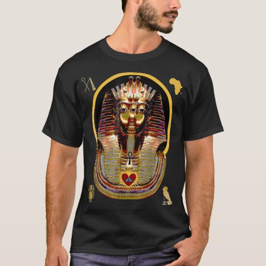 Esoterische kunst in Egypte T-shirt (Voorkant)