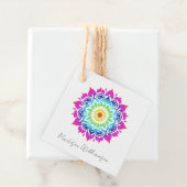 Esoterische Mandala Holistische Metafysische Spa B Bedankjes Labels (In situ)