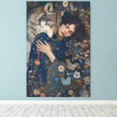 Esoterische Natuur Canvas Afdruk (Insitu (Houten vloer))