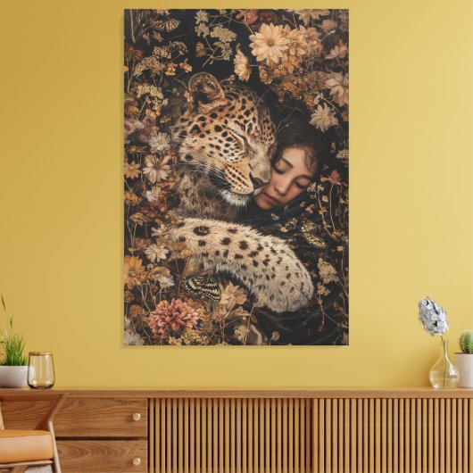 Esoterische Natuur Canvas Afdruk (Insitu (Woonkamer))