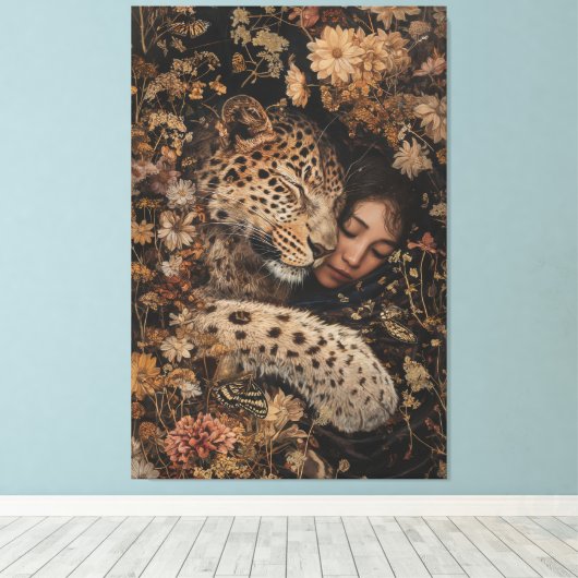 Esoterische Natuur Canvas Afdruk (Insitu (Houten vloer))