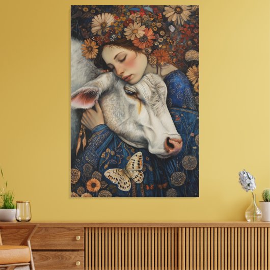 Esoterische Natuur Canvas Afdruk (Insitu (Woonkamer))