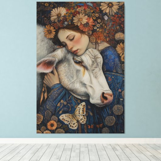 Esoterische Natuur Canvas Afdruk (Insitu (Houten vloer))